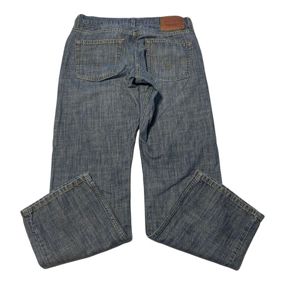 Vintage Levi's 514 Jeans Slim Straight Men's 33x30 Denim 100% Cotton Medium Wash - Picture 2 of 11